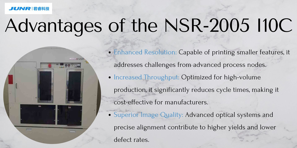 Advantages of the NSR-2005 I10C