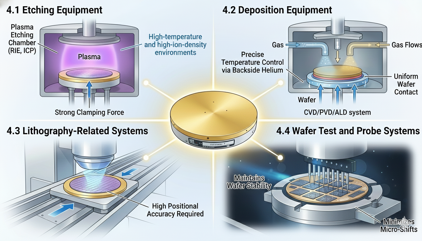 Applications of High Voltage Chucks