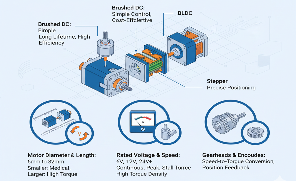 Key Faulhaber MiniMotor Specifications