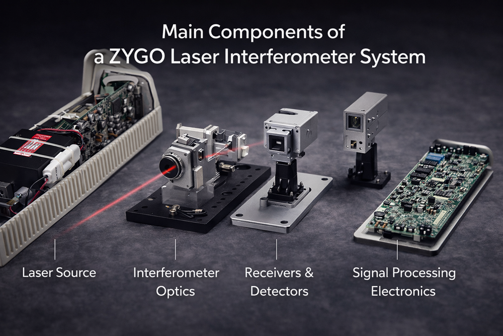 Main Components of a ZYGO Laser Interferometer