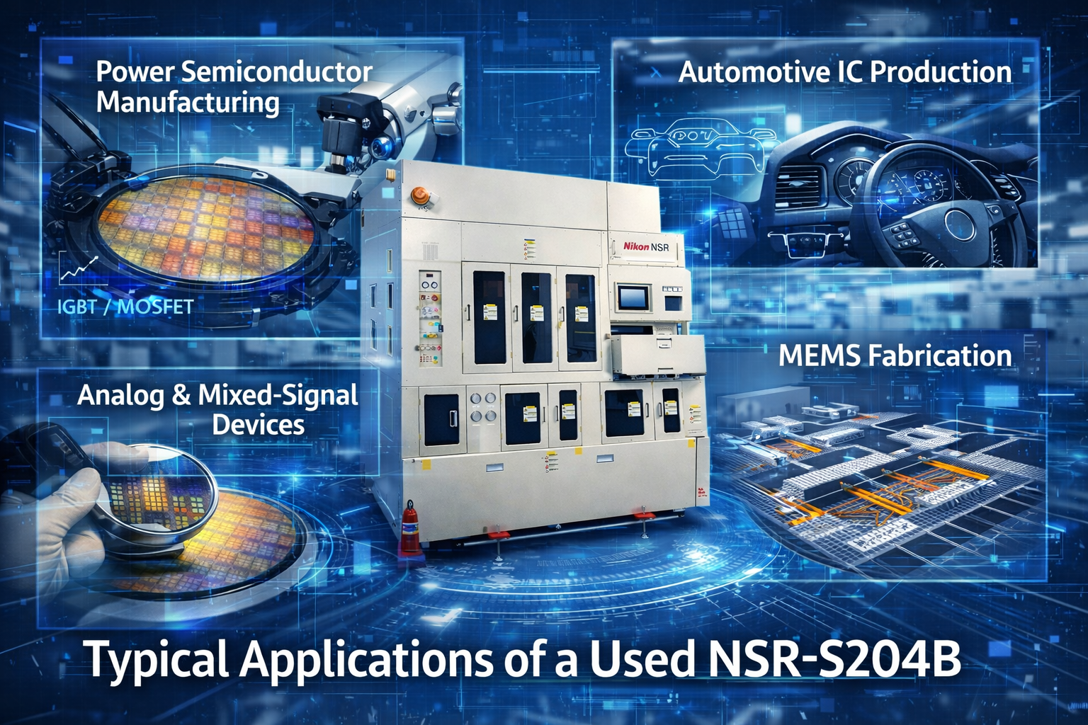 二手 NSR-S204B 的应用