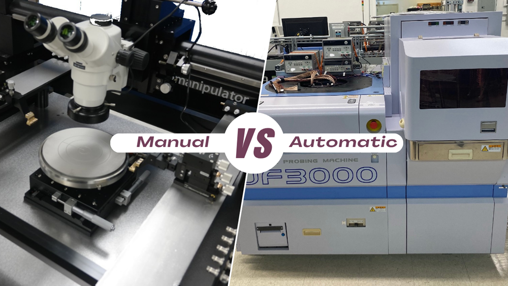 Automatic Wafer Probe VS Manual Probing