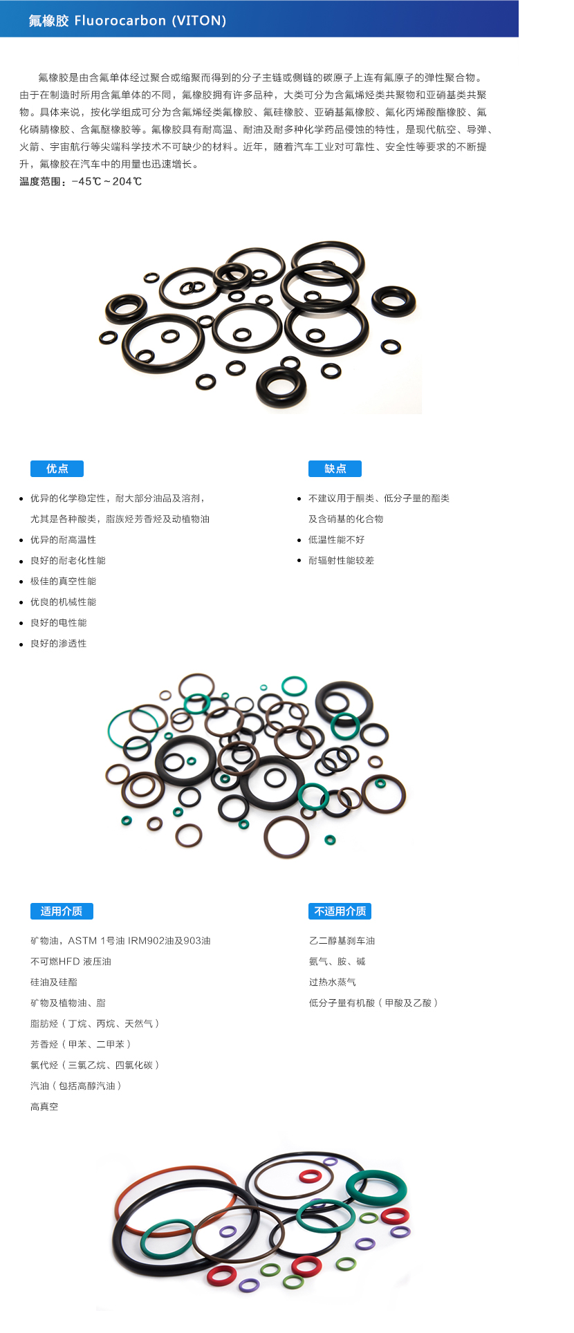 氟橡胶 Fluorocarbon